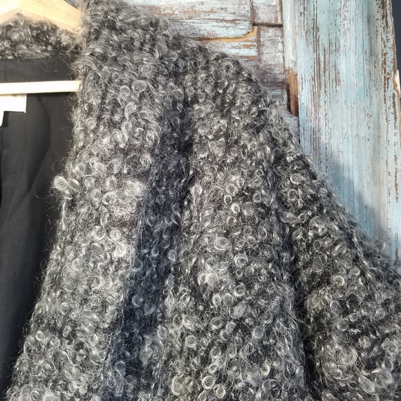 Witchy Grey style Coat/Sweater (Mohair Cocoon) Sz  M - Picture 7 of 8
